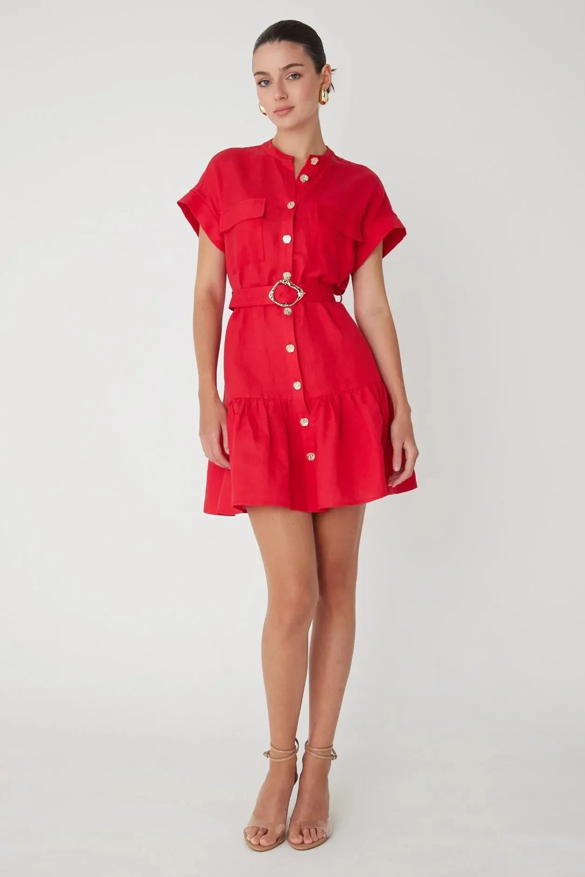 Albany Linen Dress