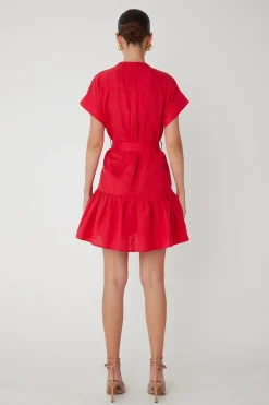 Albany Linen Dress