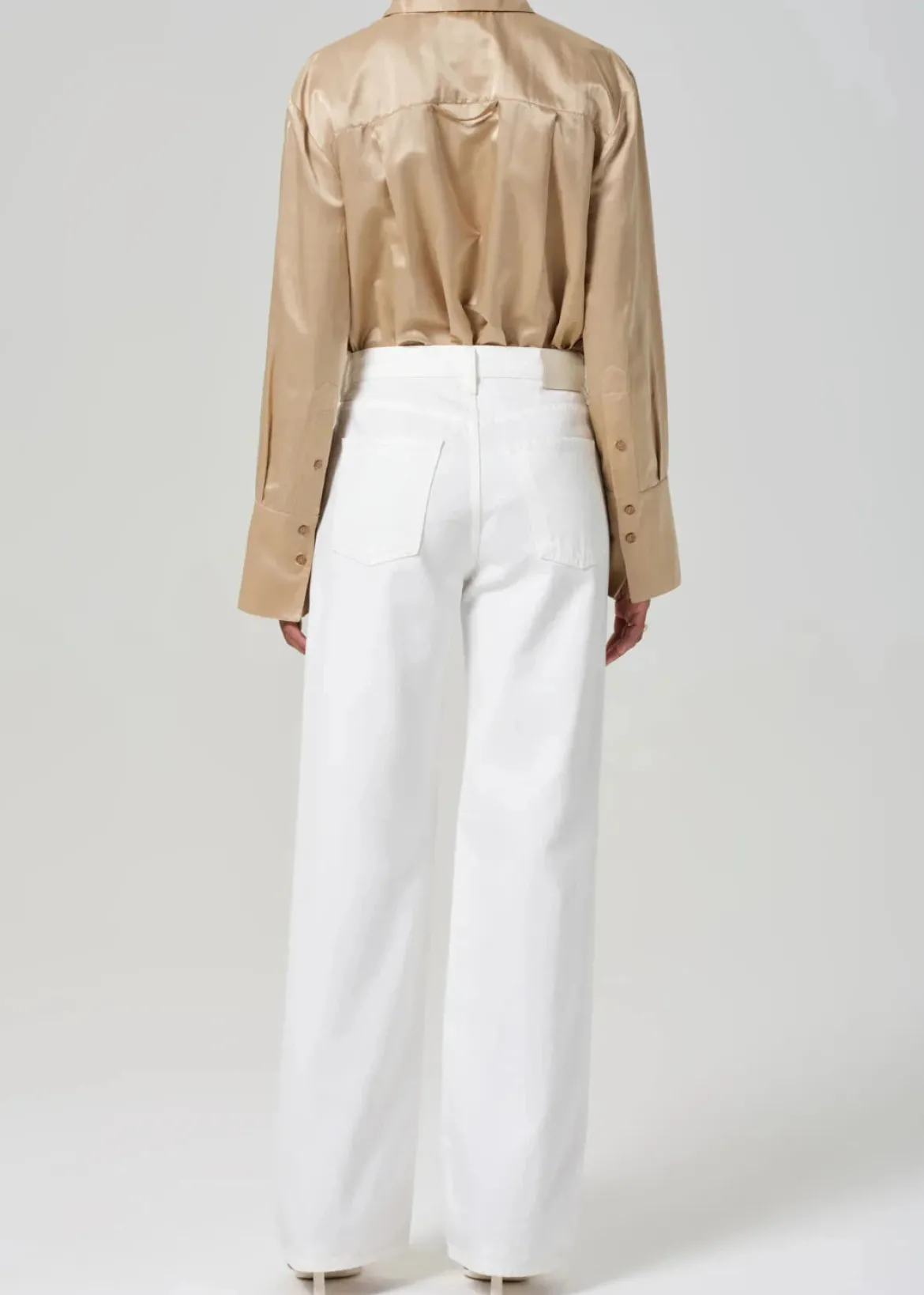Annina 30" Jeans in Soft White