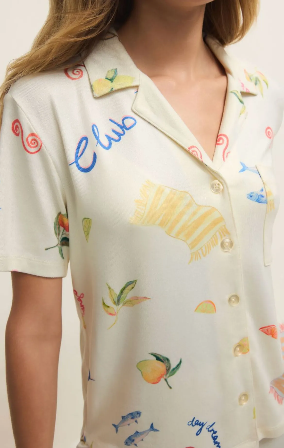Beach Days PJ Top