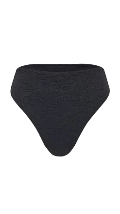Black Palm Trees Bikini Bottom