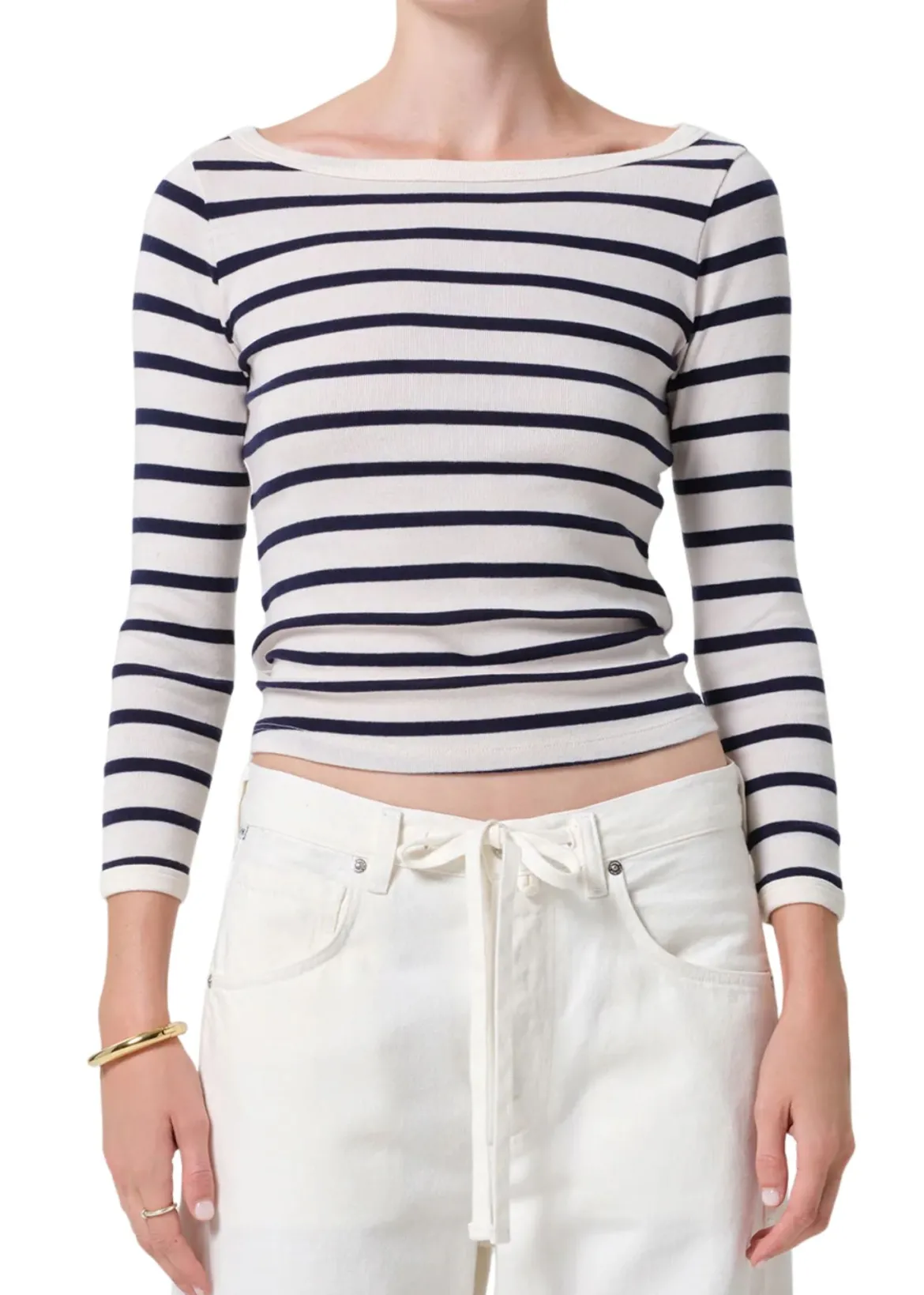 Boatneck Slim Tee
