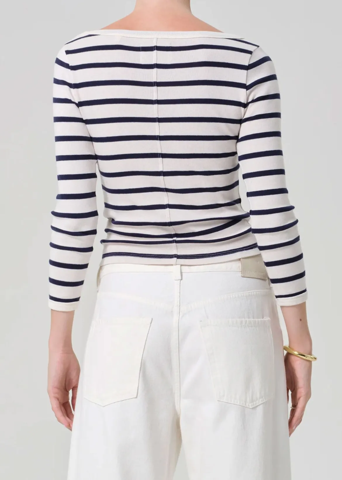 Boatneck Slim Tee