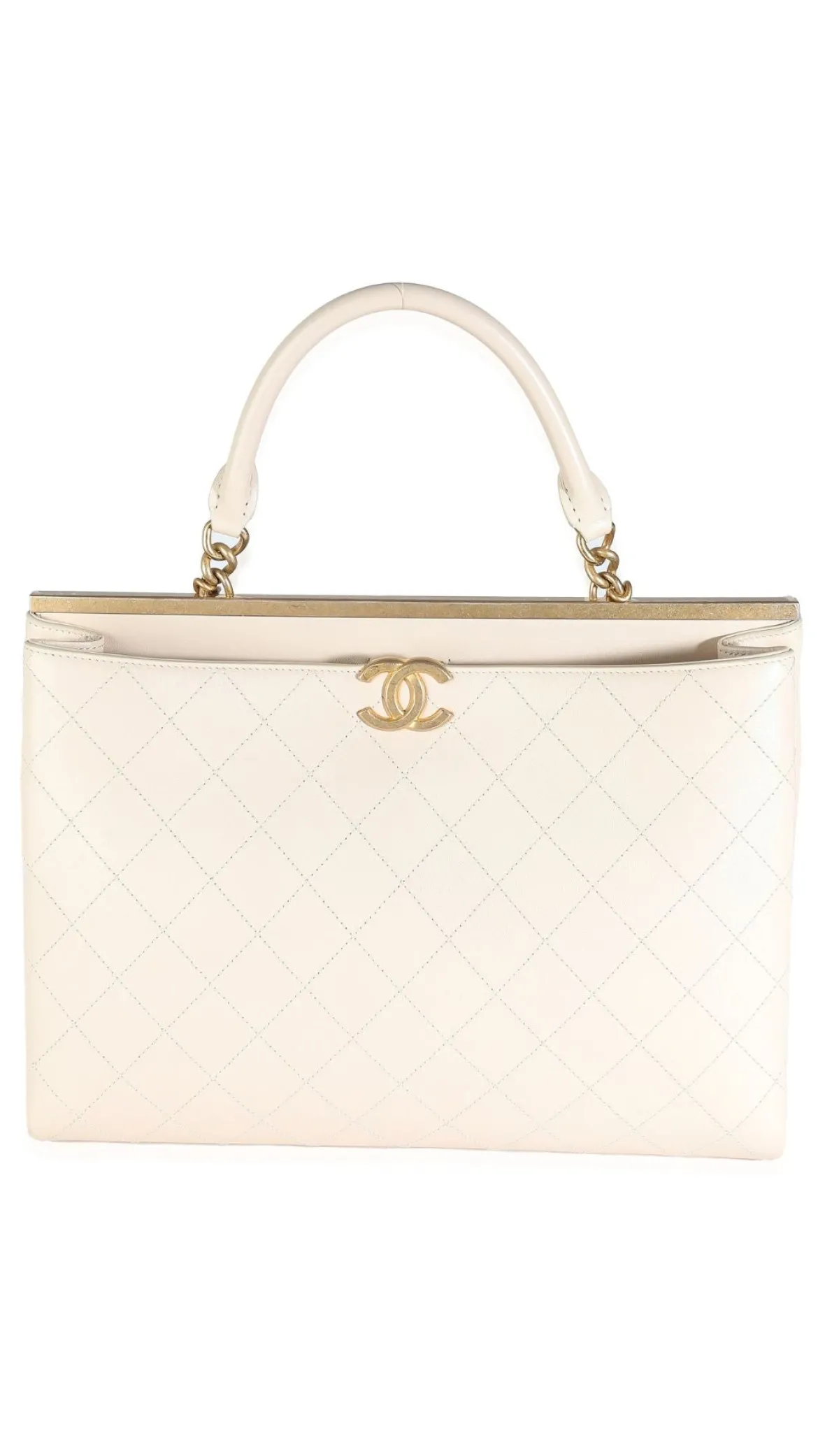 Chanel Quilted Calfskin Tote