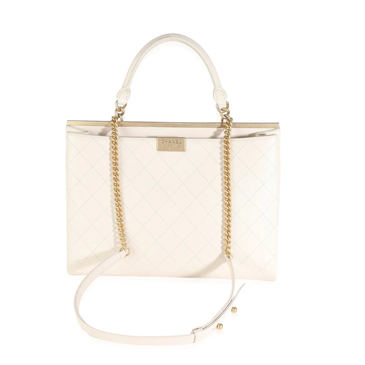 Chanel Quilted Calfskin Tote