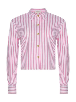 Cosette Crop Hi Low Shirt