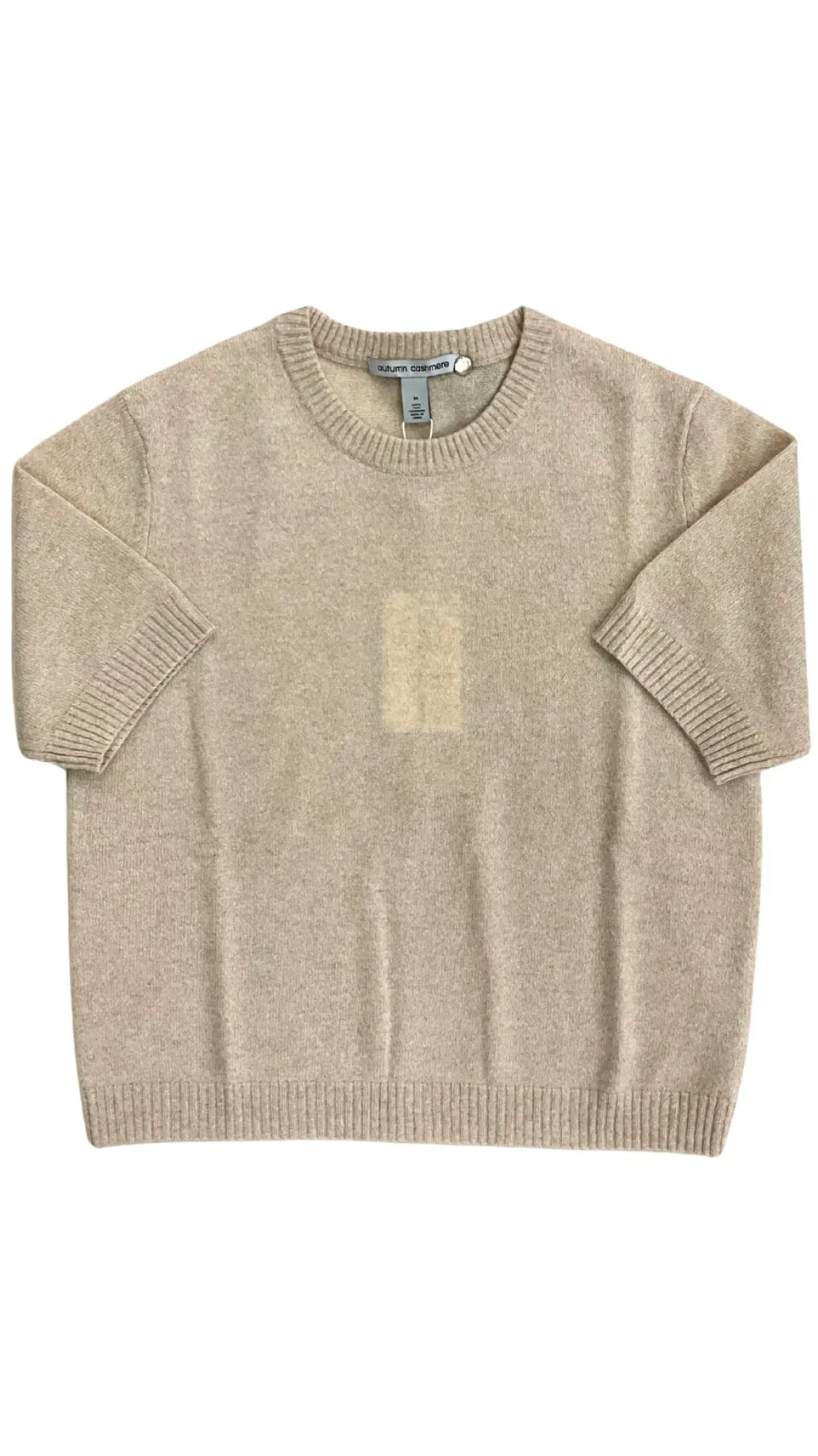 Cropped Short Sleeve Crew
