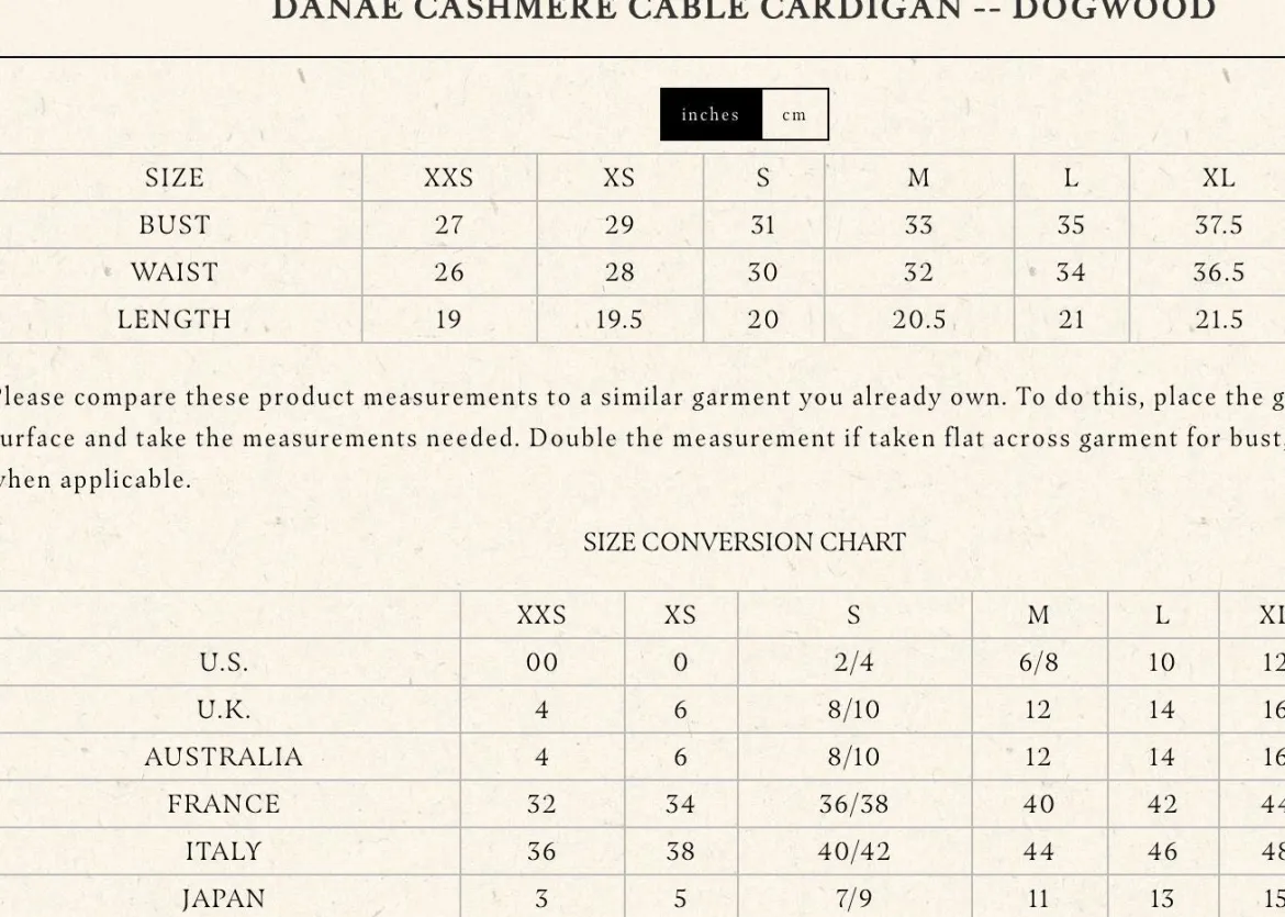 Danae Cashmere Cardigan