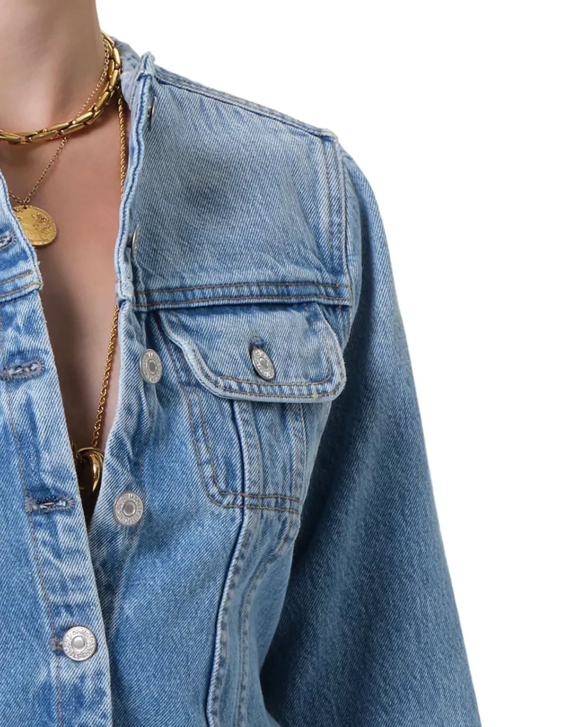 Devin Collarless Jacket