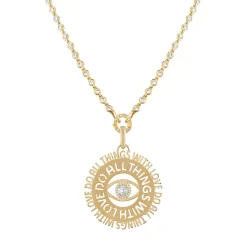 Do All Things With Love Pendant