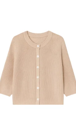 Elbow Sleeve Shaker Cardigan