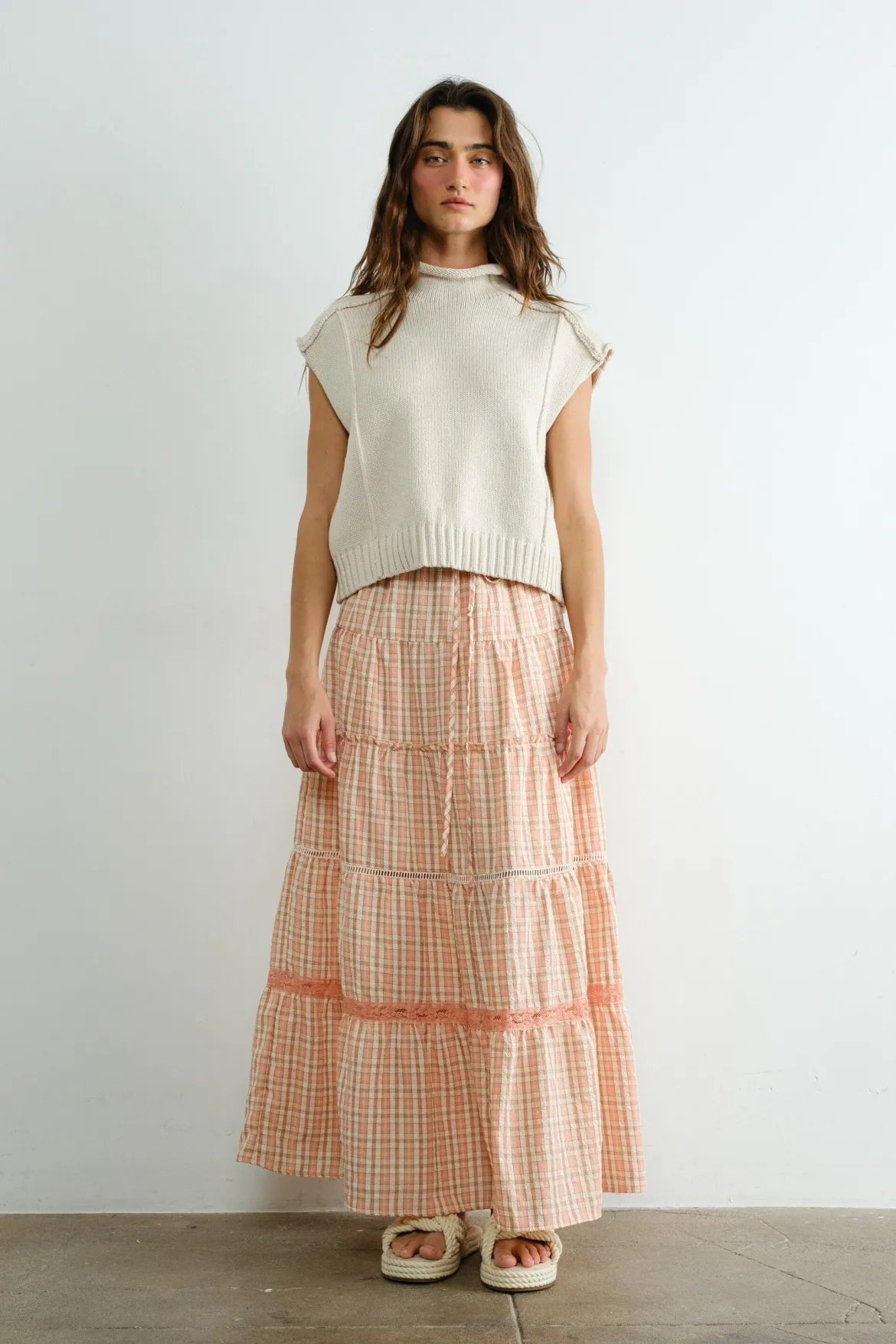 Emmie Mock Neck Vest