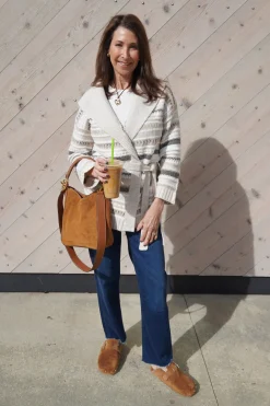 Fern Shearling Clog
