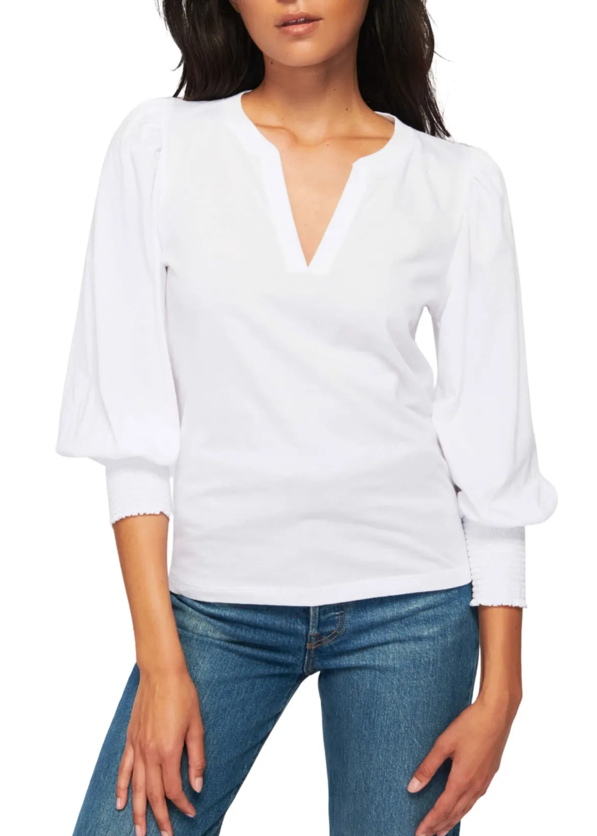 Flora Peasant Tee