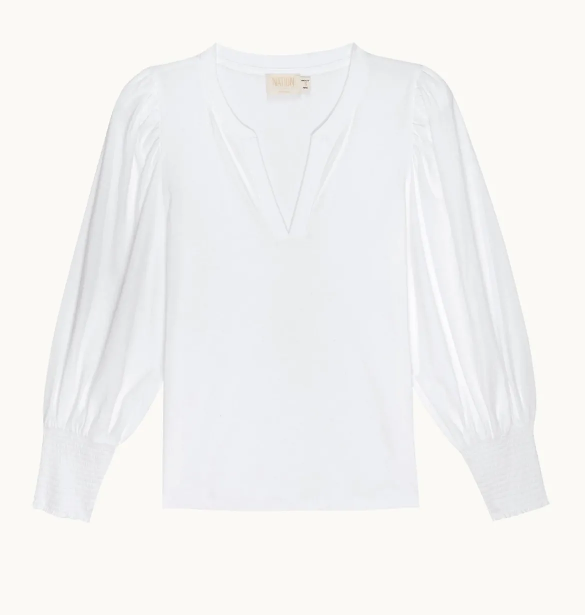 Flora Peasant Tee