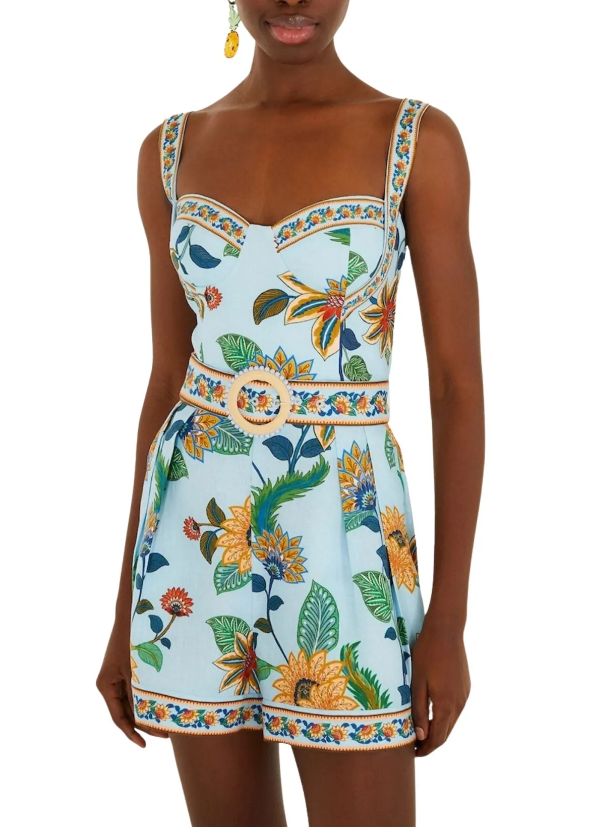 Floral Delhi Romper