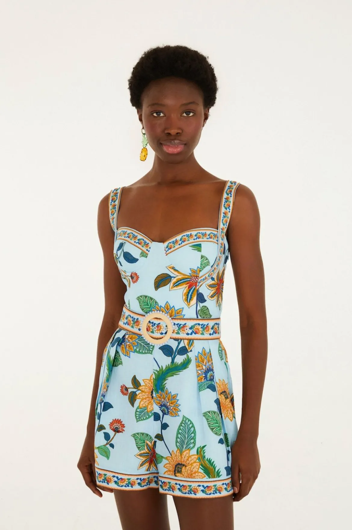 Floral Delhi Romper