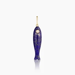 Fortuna Lapis Lariat Necklace