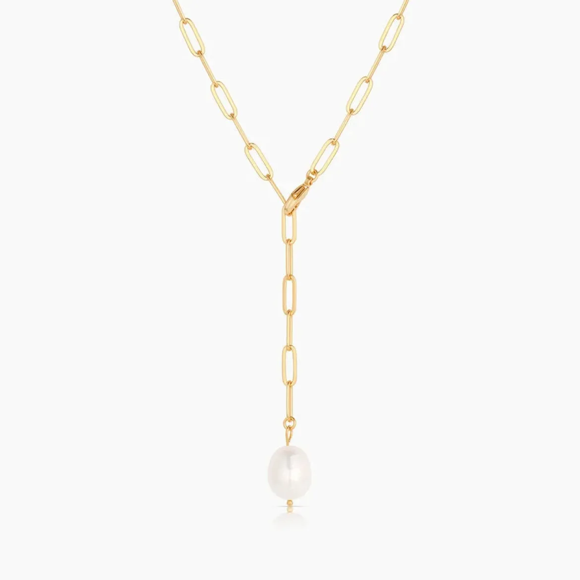 Fortuna Lapis Lariat Necklace