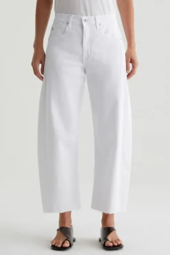 Hattie Barrel Leg Crop Jeans