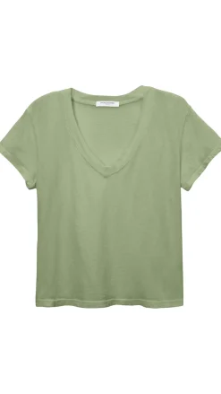Hendrix Boxy V Neck Tee