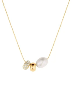 Isla Gold Bead Necklace