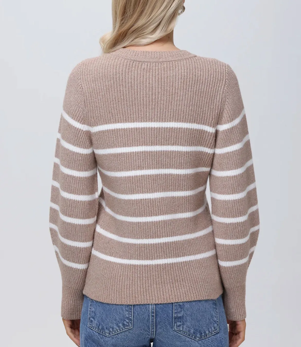 Josie Structured Stripe Cardi