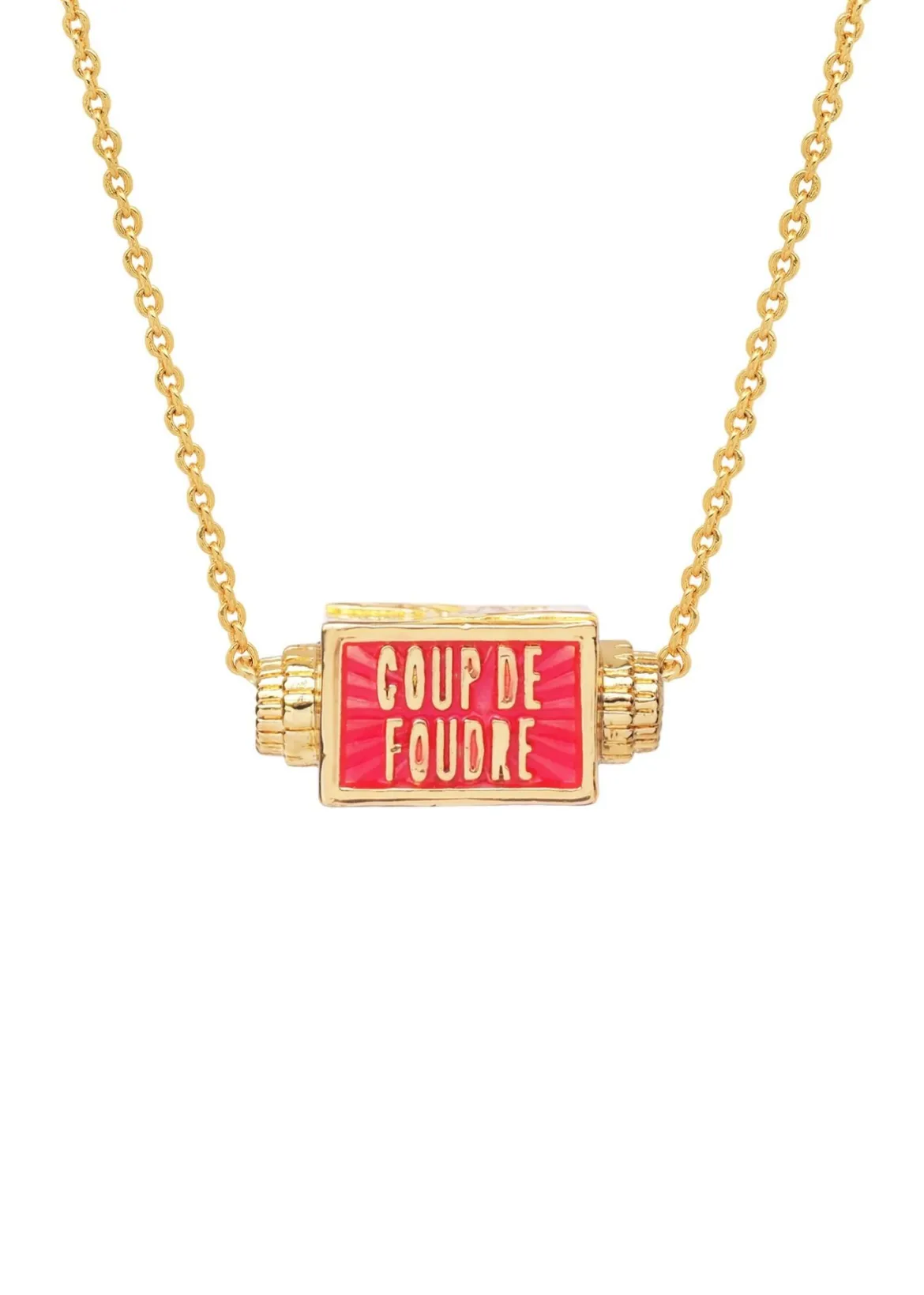 Love At First Sight Spinner Necklace