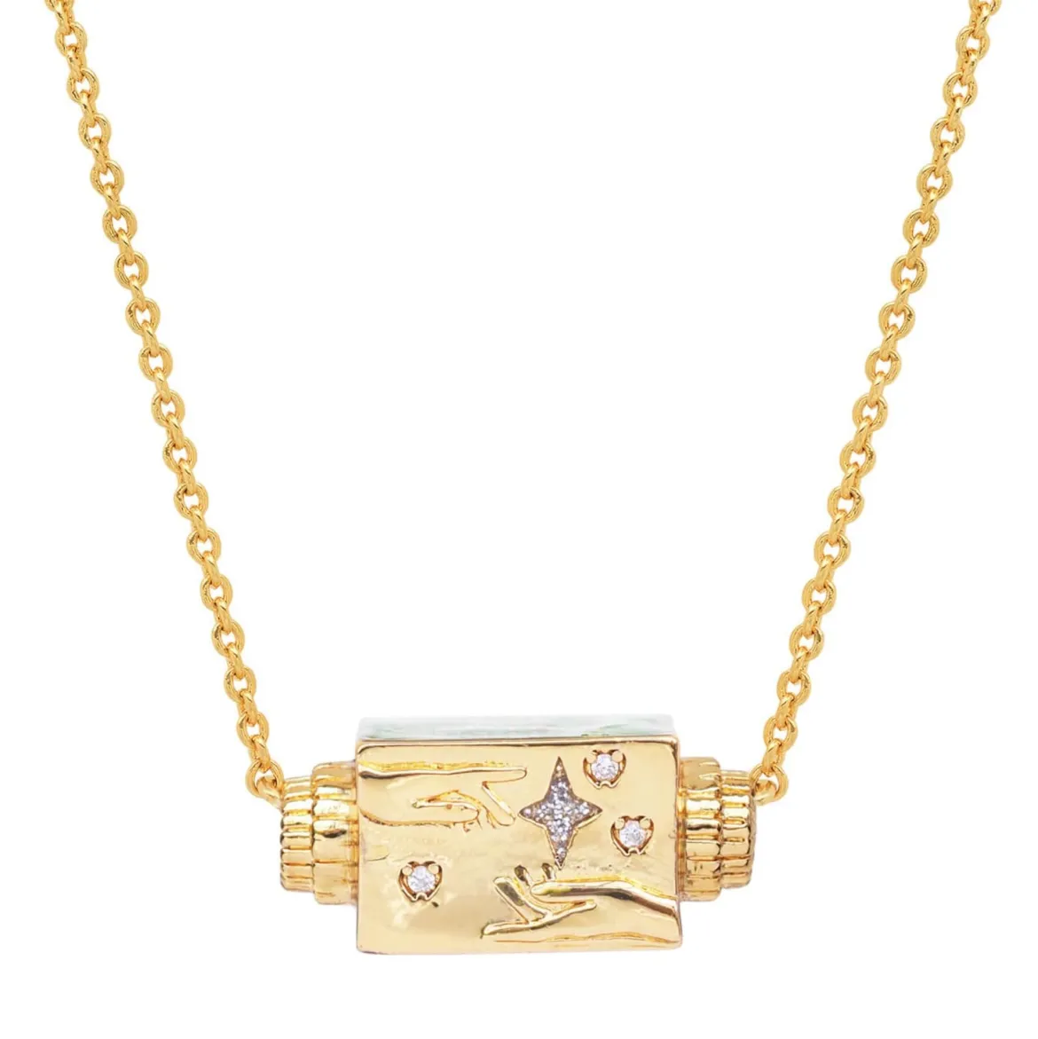 Love At First Sight Spinner Necklace