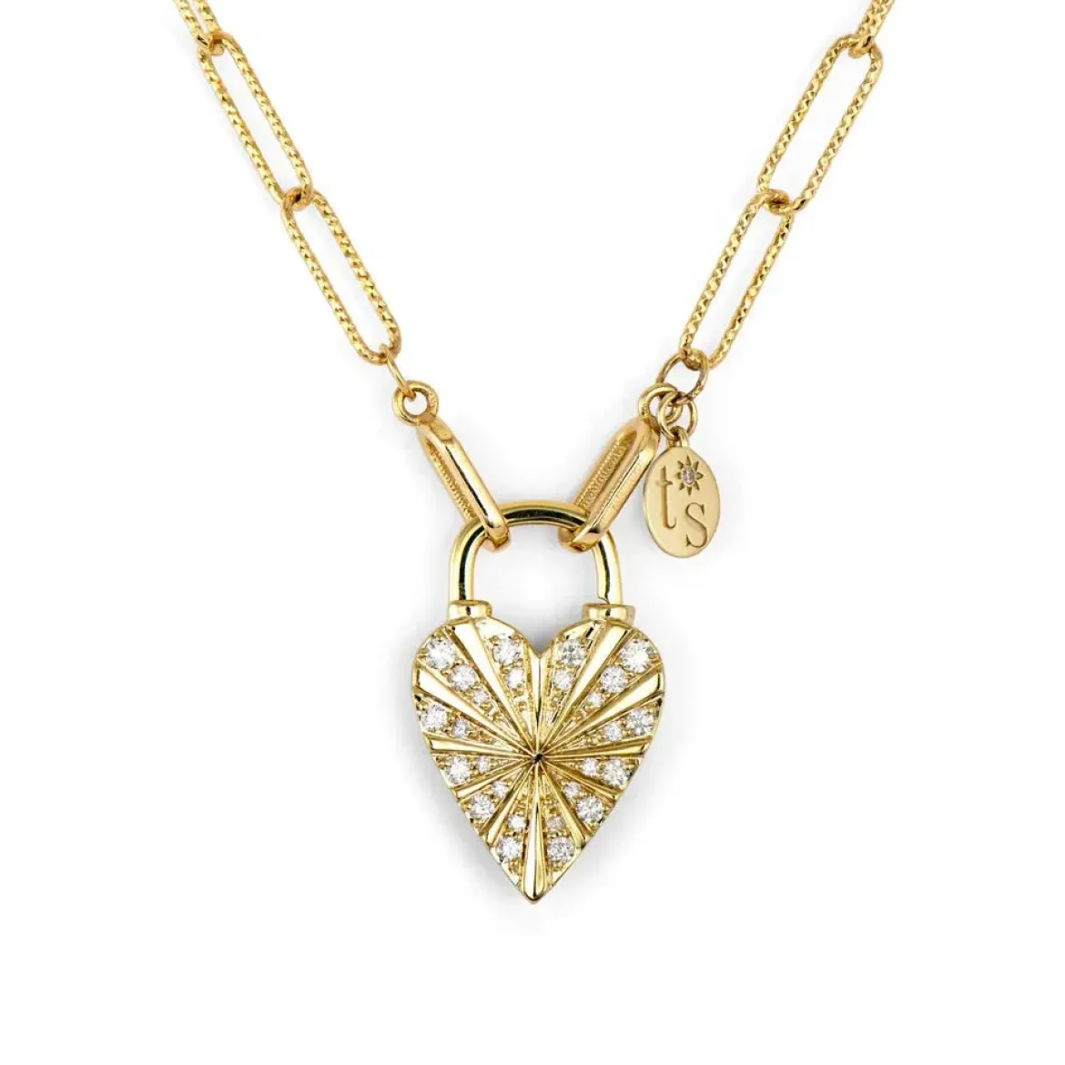 Love Explosion Lock Pendant