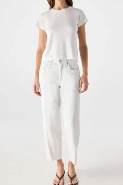Maria Jeans in Chalk