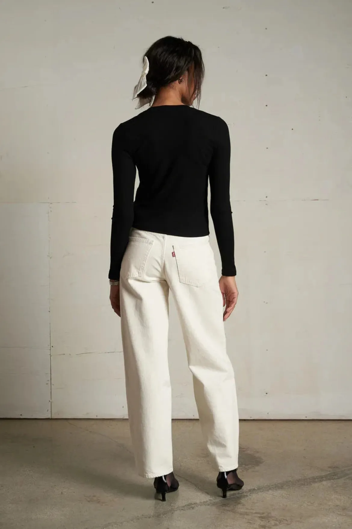 Maureen Rib Fitted Cardigan