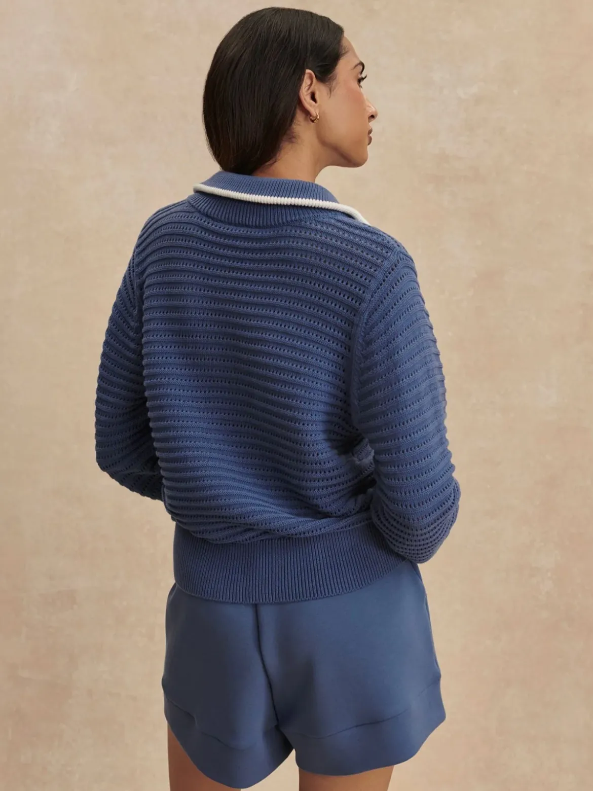 Morwenna Half Zip Knit