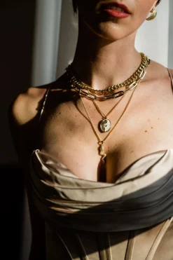 Pave Crystal Snake Necklace