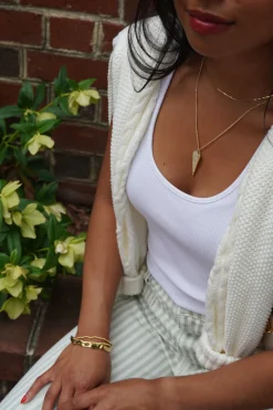 Pave Love Necklace