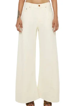 PETITES The Lil' Lemon Twist Sneak Jeans
