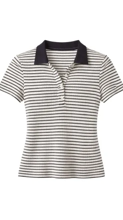 Pointelle Polo
