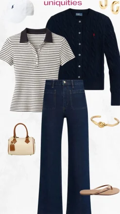 Pointelle Polo