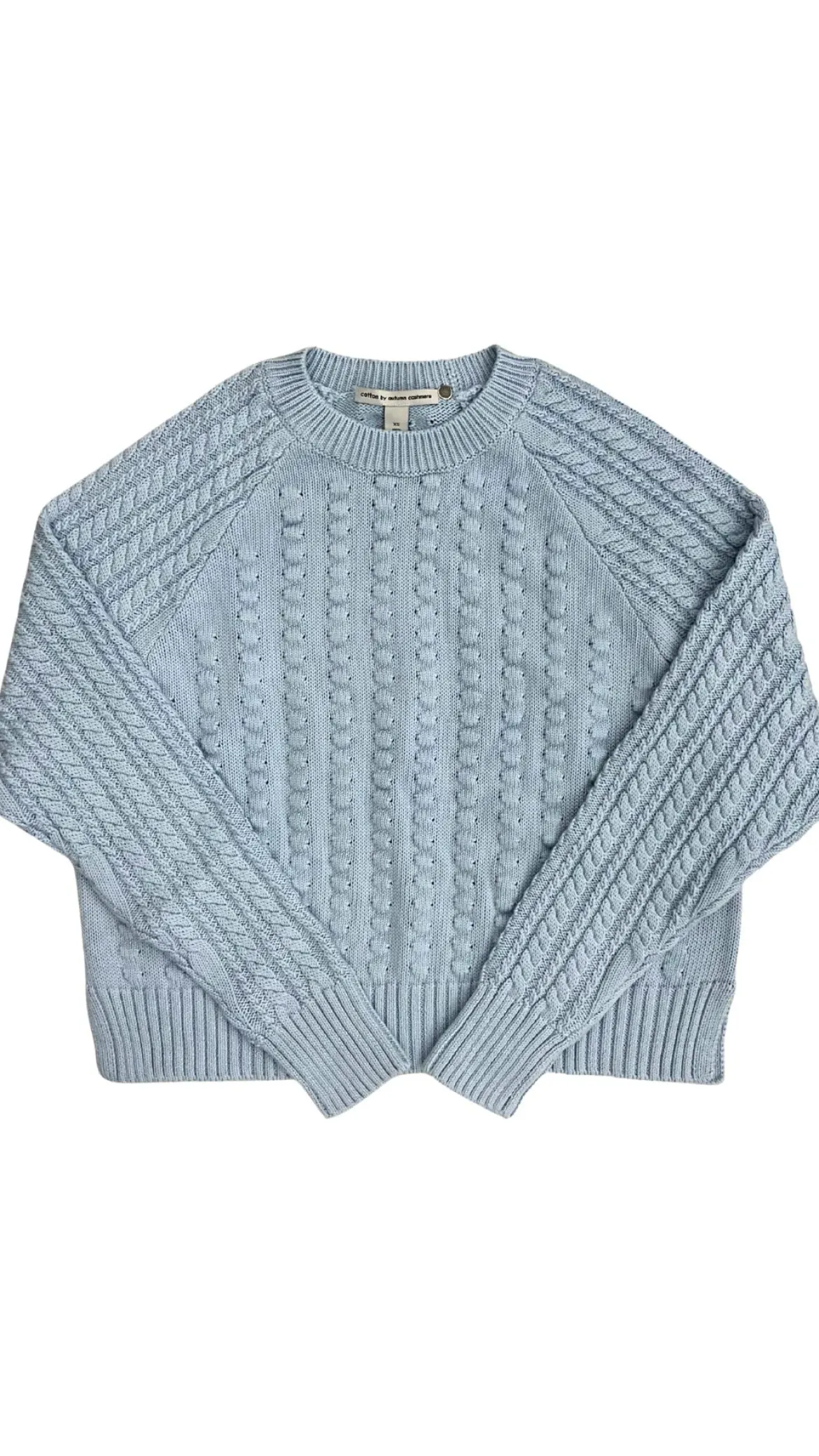 Popcorn Raglan Crew