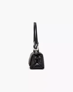 Quilted Mini Dual Shoulder Bag