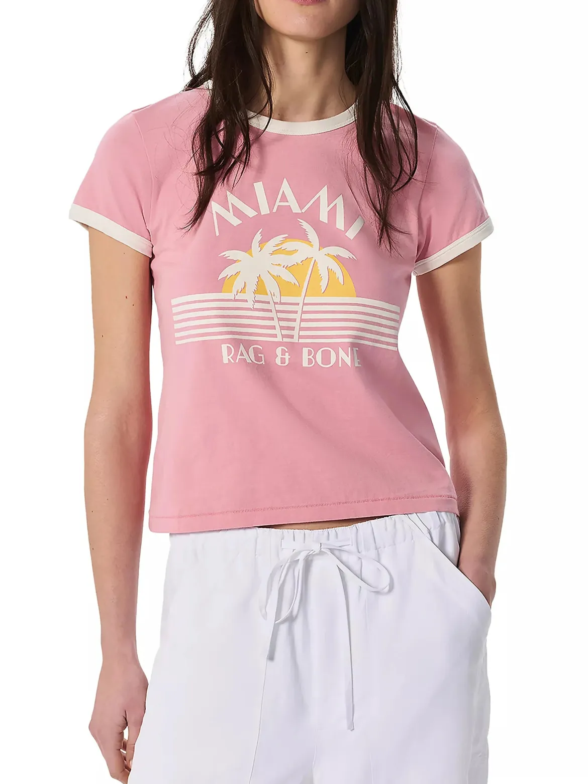 RB Miami Ringer Tee