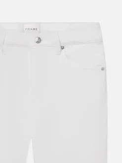 Reboot Crop Jeans in White