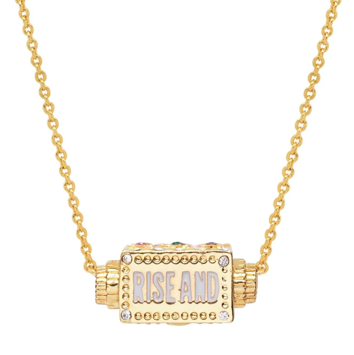 Rise And Shine Spinner Necklace