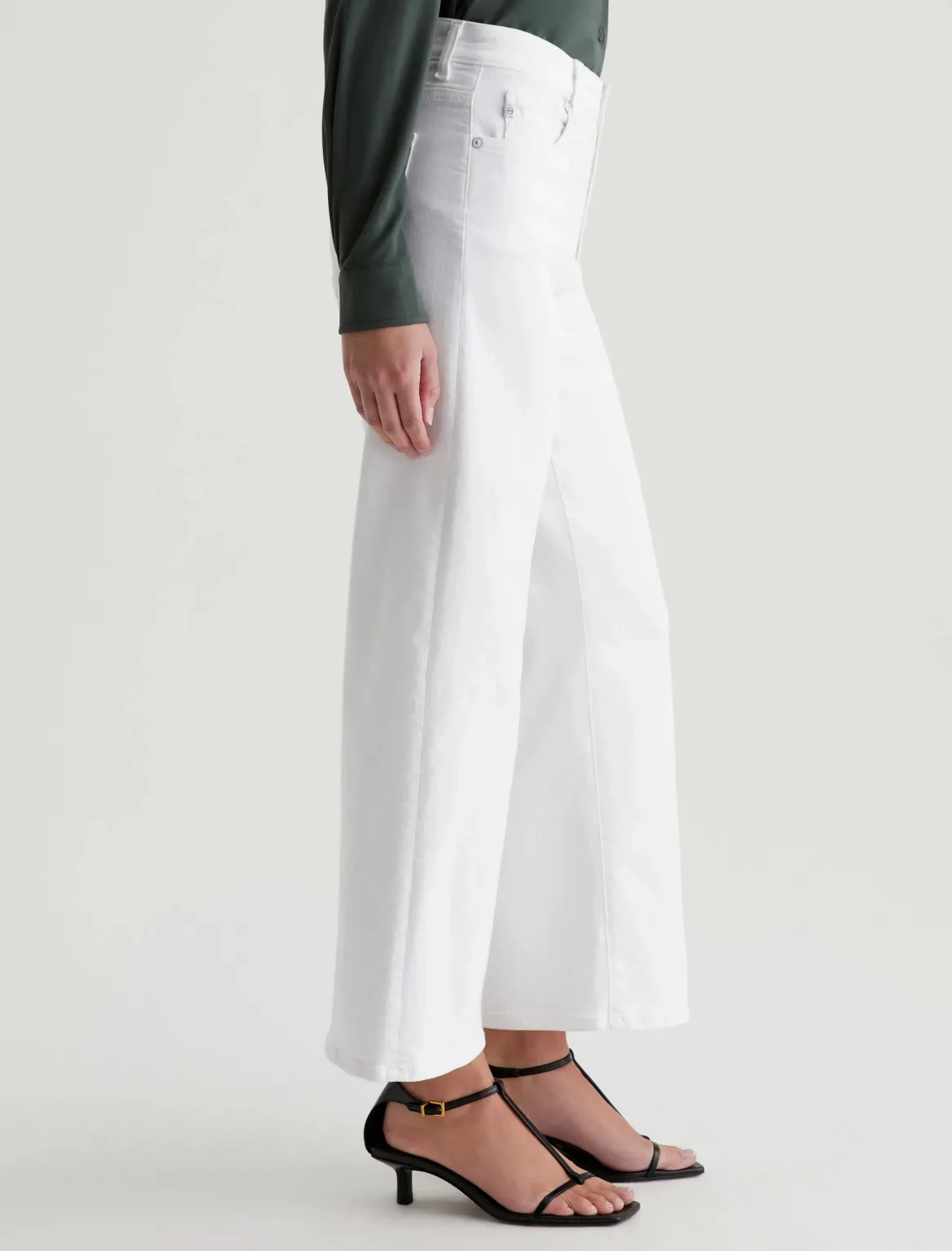Saige Wide Leg Crop Jeans