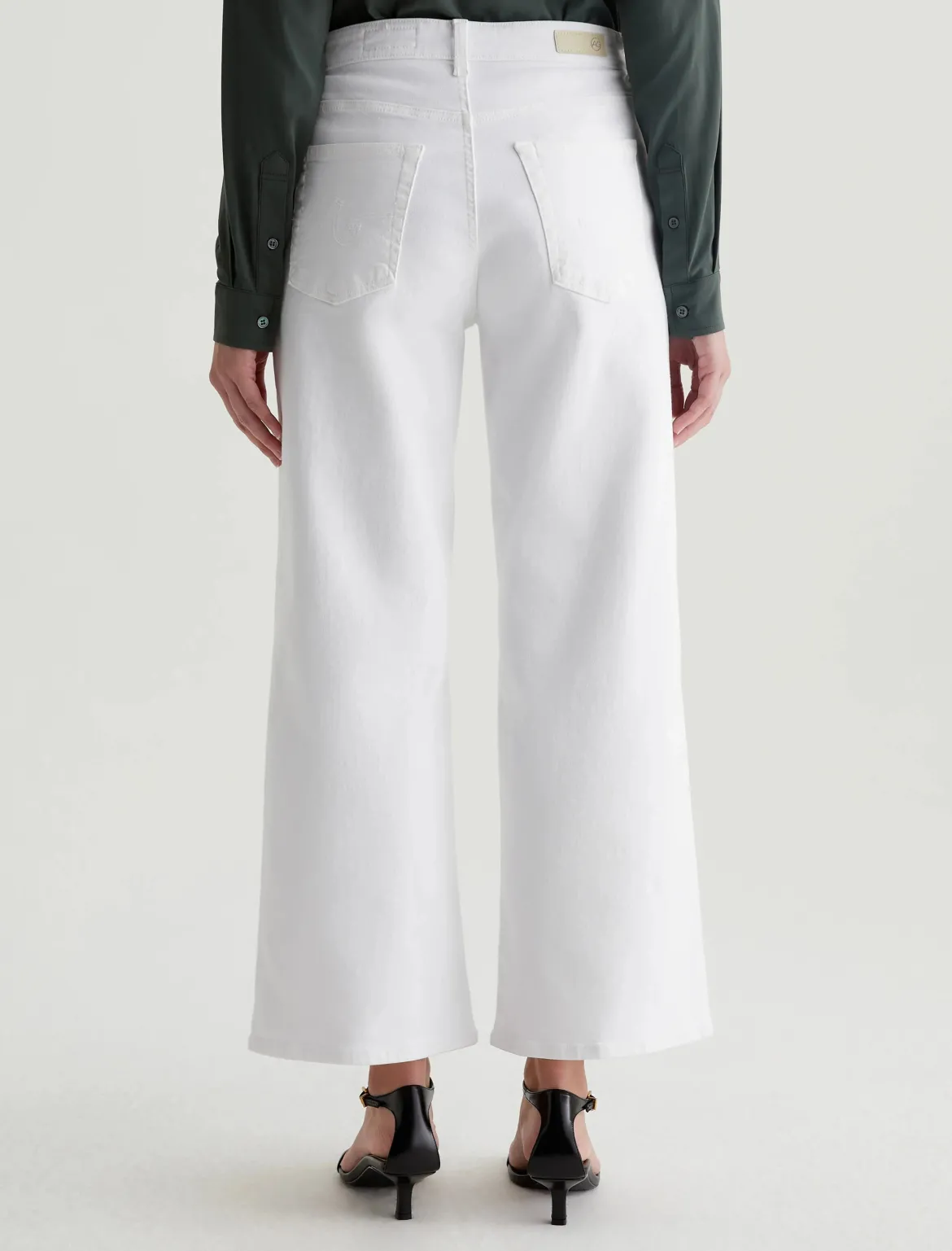 Saige Wide Leg Crop Jeans
