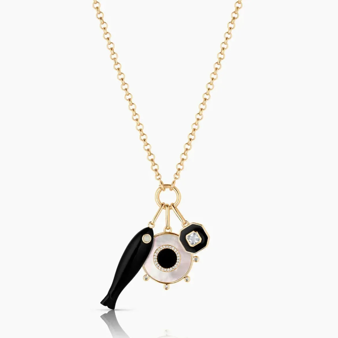 Santorini Charm Necklace