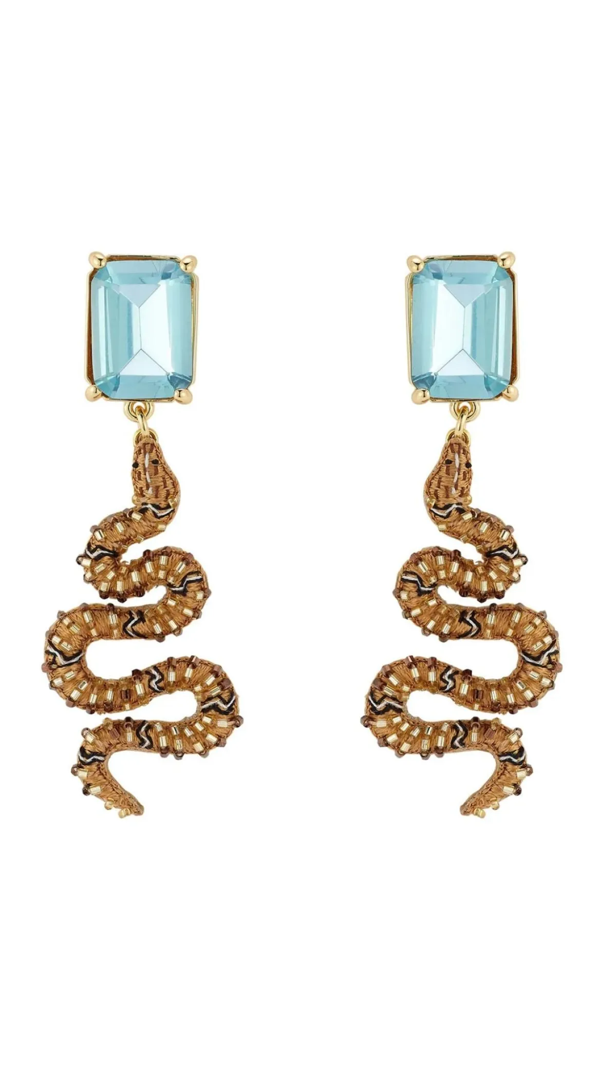 Snake Drop Earring