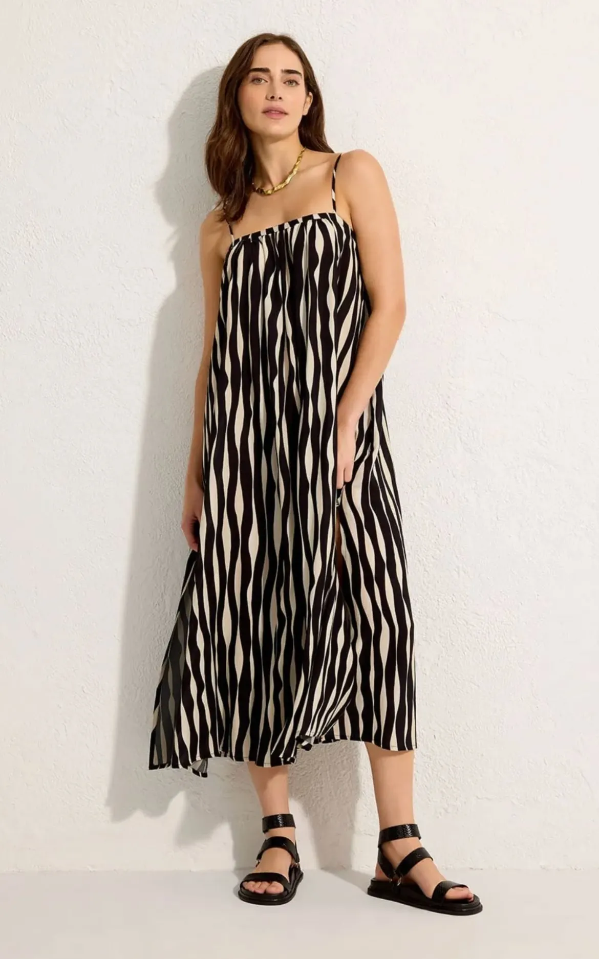 Square Neckline Dress