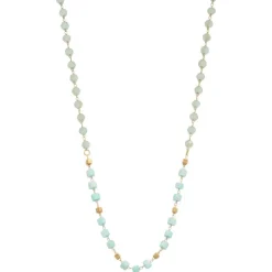 Teal Beaded Necklace