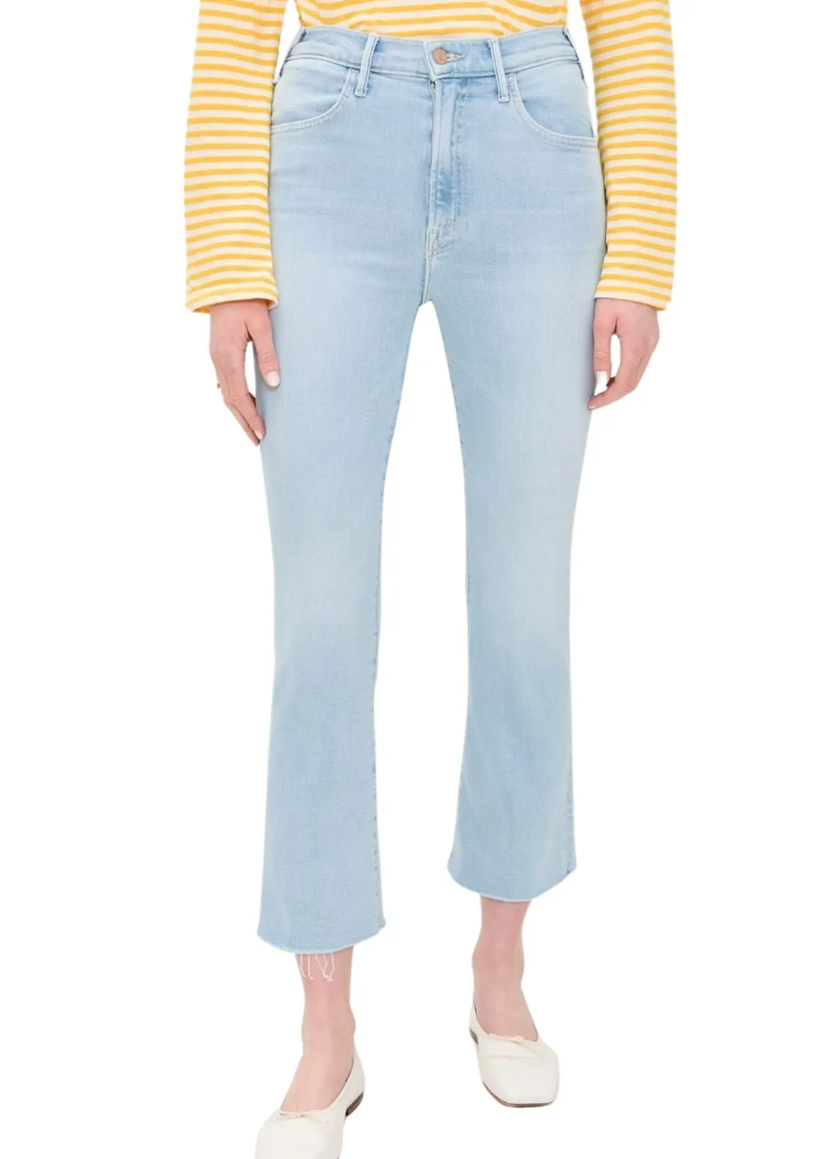 The Hustler Ankle Fray Jeans